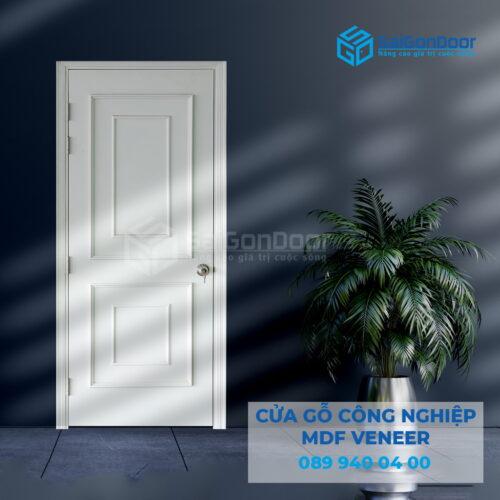 Cửa Gỗ MDF veneer O4-C1 Phào chi-SGD