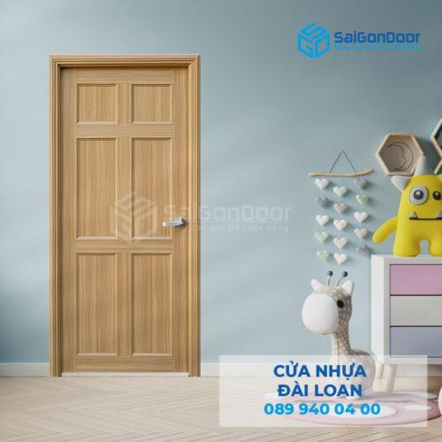 Cửa Nhựa Giả Gỗ Đài Loan YA-40-SGD
