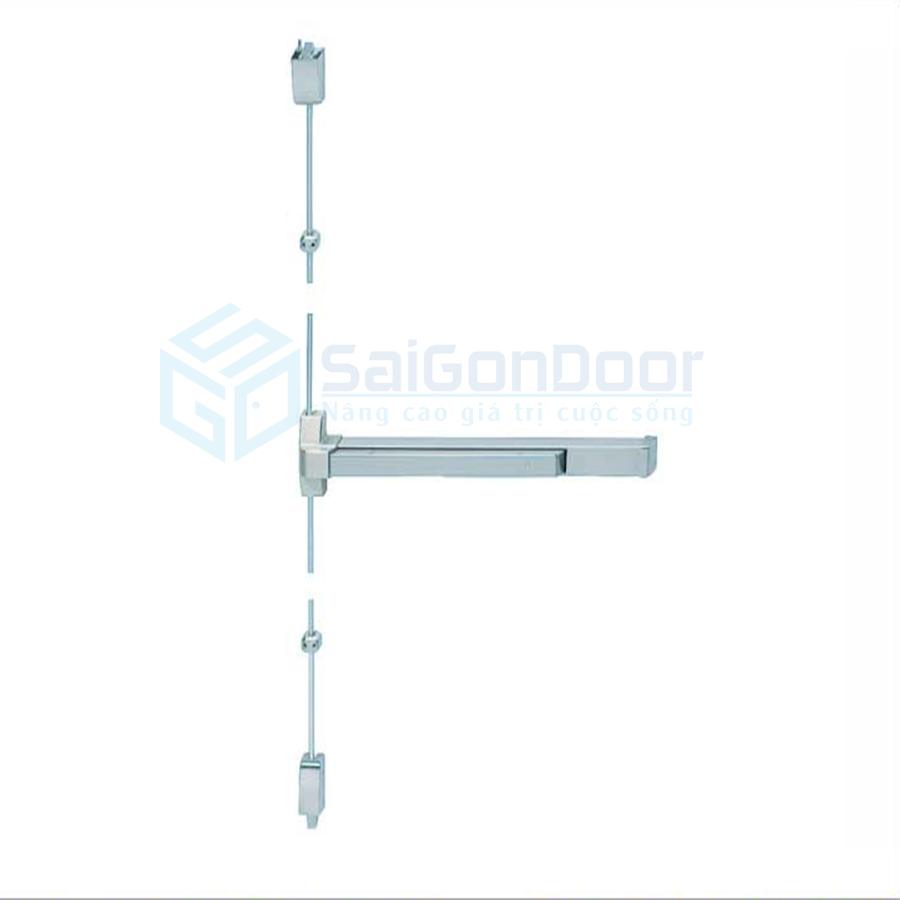 Thanh thoát hiểm đôi dùng cho cửa 2 cánh