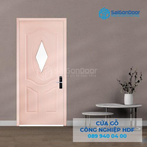 Cửa Gỗ HDF 3AGL-C4 2-SGD