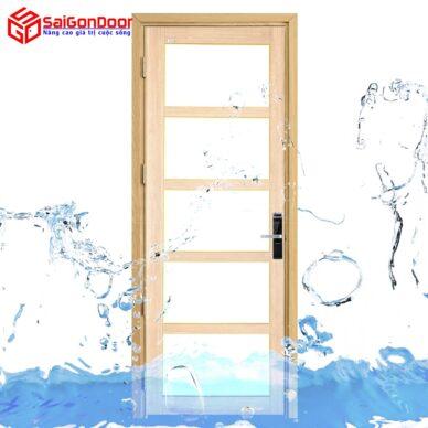 Các tiêu chí khi chọn cửa nhựa cho nhà vệ sinh