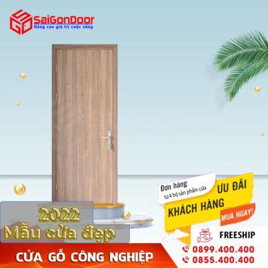 Tổng hợp những mẫu cửa gỗ công nghiệp đang được ưa chuộng 2022