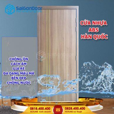 Top +30 mẫu cửa nhựa ABS Hàn Quốc đẹp nhất 2022