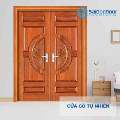 TOP 30+ Mẫu cửa gỗ tự nhiên thịnh hành nhất hiện nay