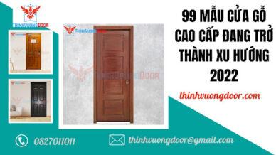 99 Mẫu cửa gỗ Cao cấp đang trở thành xu hướng 2022
