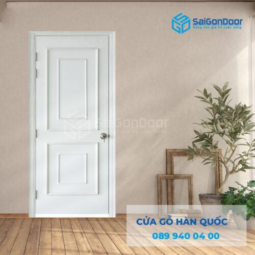 Cửa Gỗ Hàn Quốc 4PN-C1 Phào chi noi-SGD