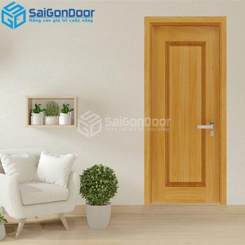 Cửa Gỗ Công Nghiệp SGD 1B Sồi 1-HDFV-SGD_1