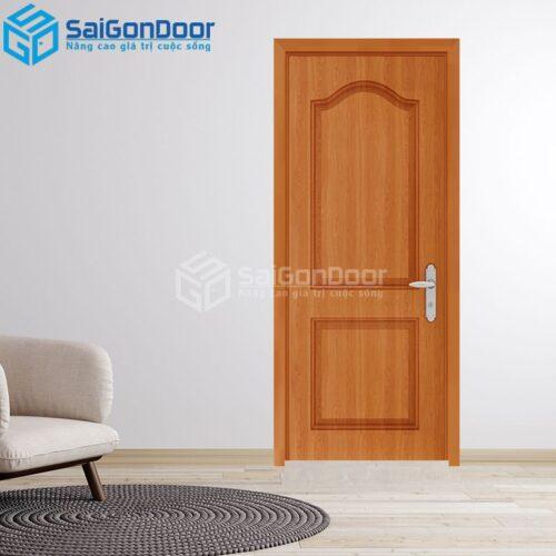 Cửa Gỗ Công Nghiệp SGD 2A Xoan Đào 2-HDFV-SGD_1