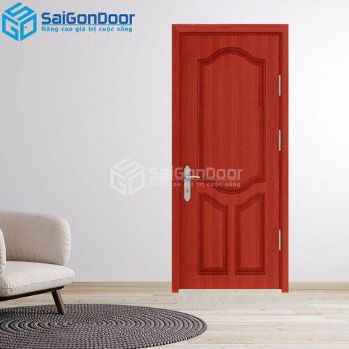 Cửa Gỗ Công Nghiệp SGD 3A Căm Xe 1-HDFV-SGD