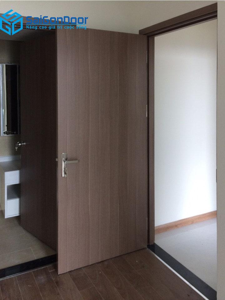 Cửa thông phòng gỗ PVC