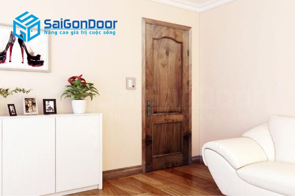 Cửa gỗ Veneer có mức chi phí thấp phù hợp với nhiều đối tượng khách hàng khác nhau