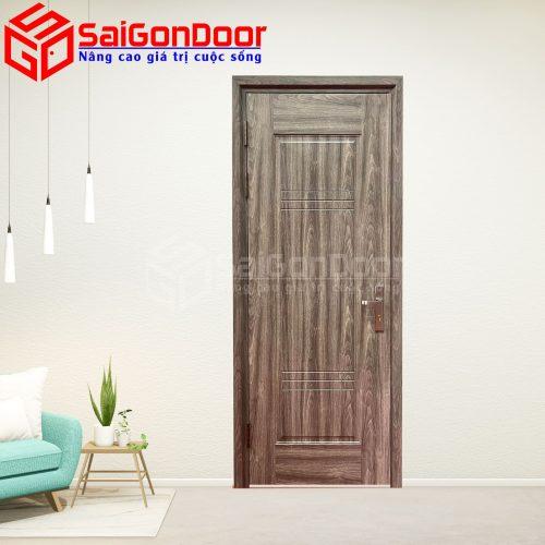 Cửa Thép Vân Gỗ SGD-KM.TVG-1C-20