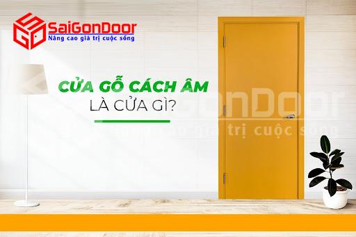 Cửa gỗ công nghiệp cách âm là gì?