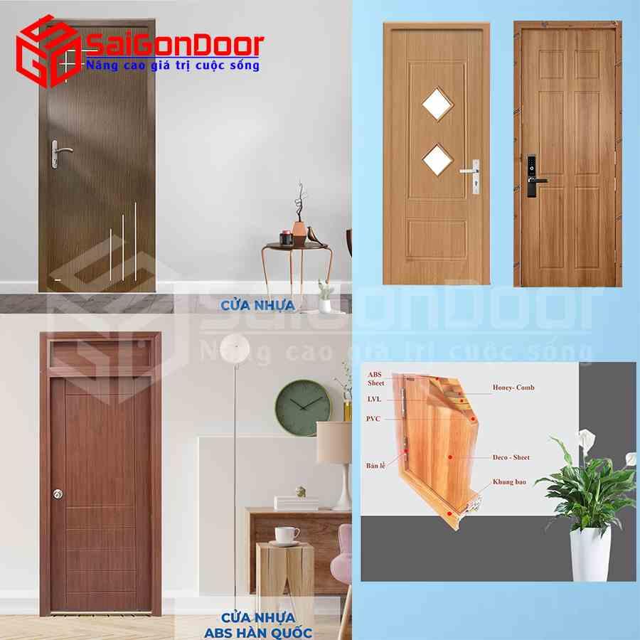 Cửa nhựa nhà vệ sinh ABS Hàn Quốc