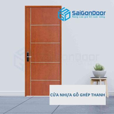 Thi công, báo giá cửa nhựa gỗ ghép thanh tại Đồng Tháp