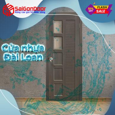 Cửa nhựa Đài Loan là dòng cửa nhựa giả gỗ giá rẻ