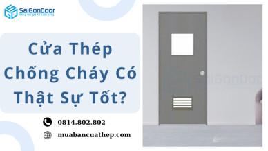 Cửa Thép Chống Cháy Có Thật Sự Tốt?