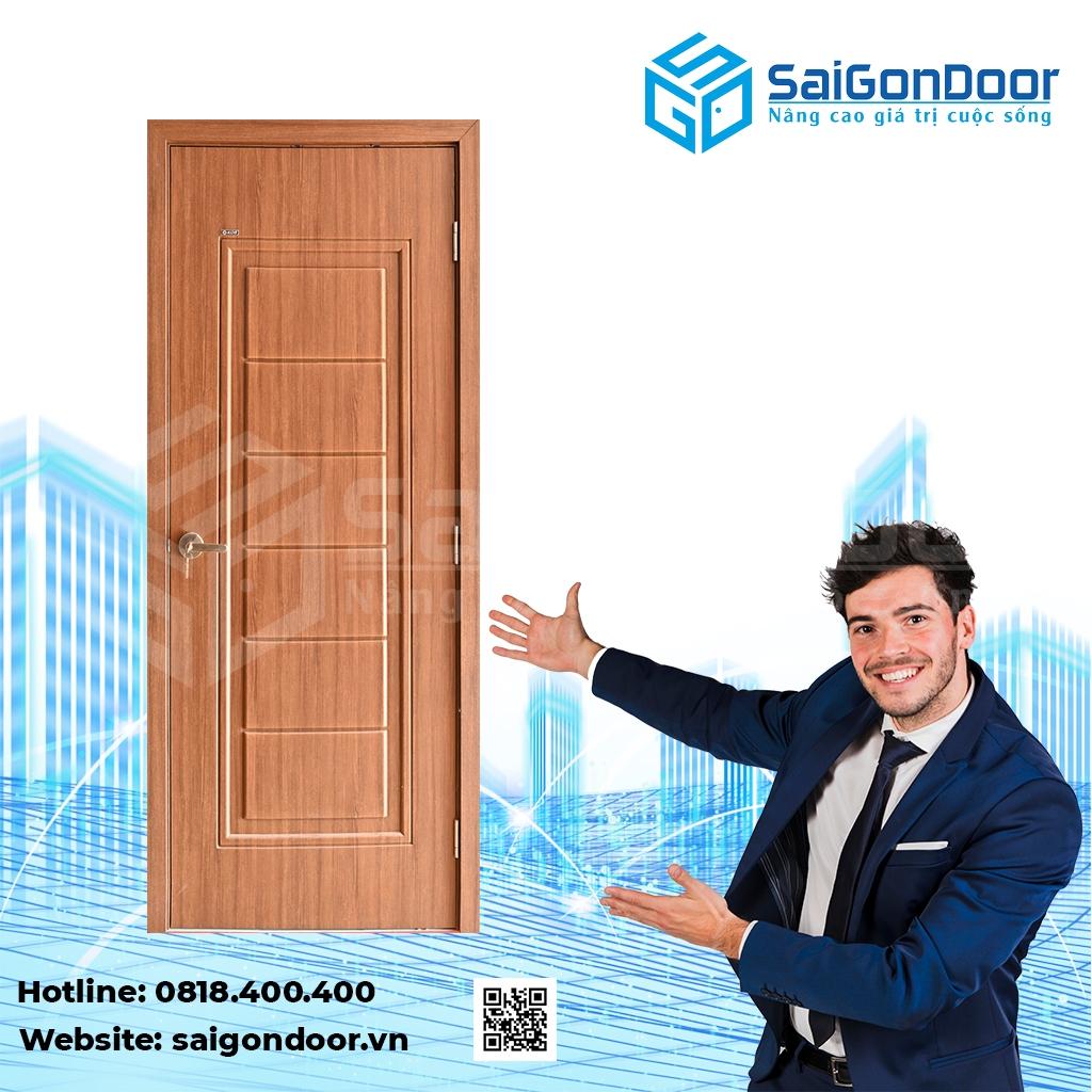 Mẫu cửa nhựa ABS Hàn Quốc SaiGonDoor