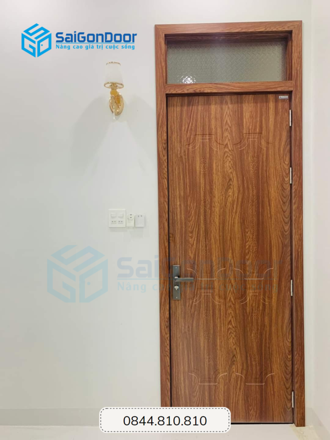 MẪU CỬA NHỰA COMPOSITE SƠN GIẢ GỖ CAO CẤP