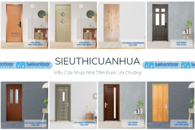 MẪU CỬA NHỰA NHÀ TẮM ĐƯỢC ƯA CHUỘNG
