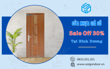 Cửa nhựa giả gỗ giảm giá tại Bình Dương (2)