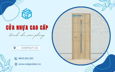 Cửa nhựa cho văn phòng tại Tân Bình