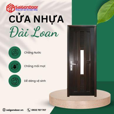 Cửa nhựa Đài Loan - Cửa nhà vệ sinh giá rẻ, độ bền cao 4