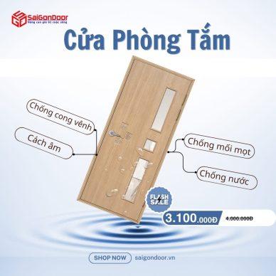 Cửa phòng tắm giá tốt tại Tân Phú 3