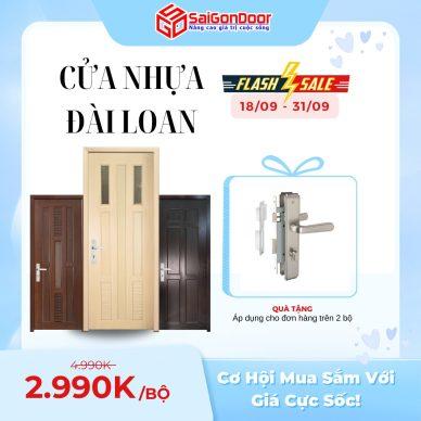 Địa chỉ uy tín cung cấp cửa nhựa Đài Loan 3