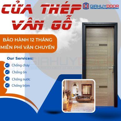 CỬA THÉP VÂN GỖ GIAHUYDOOR – LỰA CHỌN HOÀN HẢO CHO NGÔI NHÀ HIỆN ĐẠI