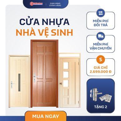 Nên mua cửa nhựa nhà vệ sinh ở đâu tại Quận 7