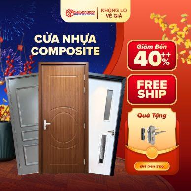 Cửa nhựa Composite - Bền bỉ sang trọng vượt thời gian