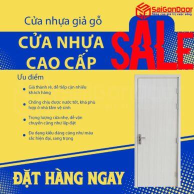 Các mẫu cửa nhựa xu hướng năm 2026
