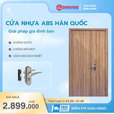 Cửa nhựa ABS Hàn Quốc giá tốt tại Đồng Nai
