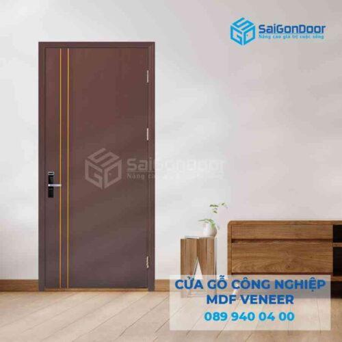 Cửa Gỗ MDF veneer P1 C13
