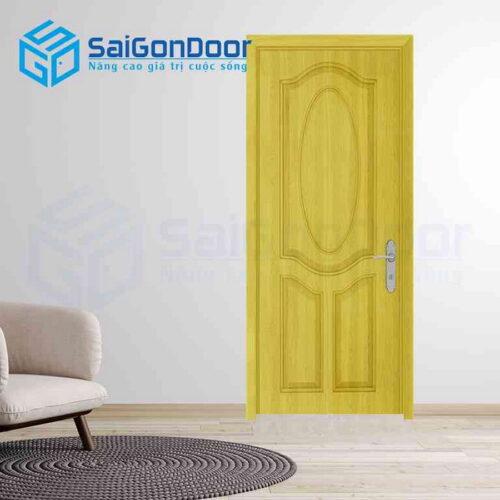 Cửa Gỗ Công Nghiệp SGD 3A ash 2