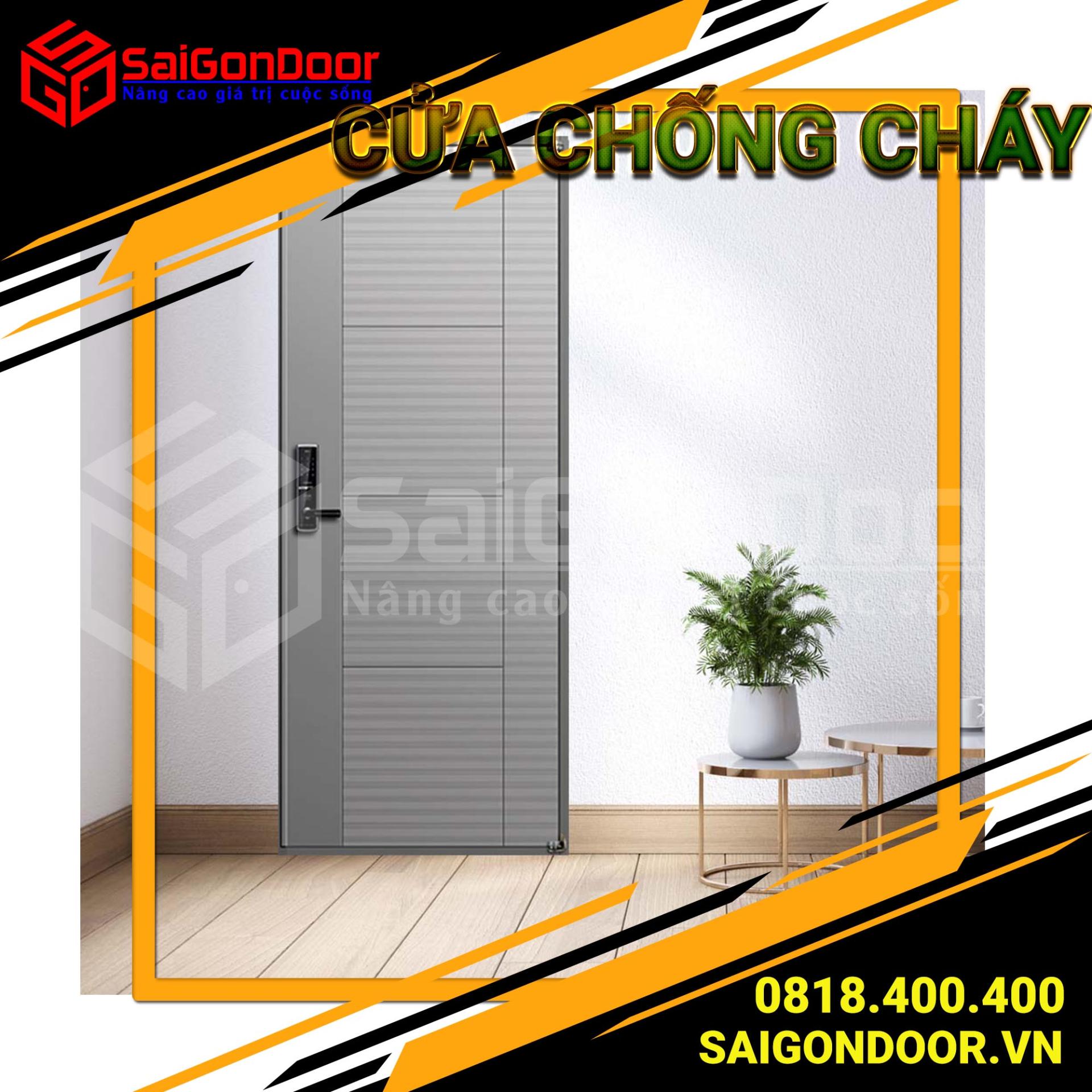 Cửa chống cháy đang là sự lựa chọn của nhiều khách hàng hiện nay