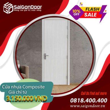 Một số mẫu cửa nhựa gỗ tại SaiGonDoor