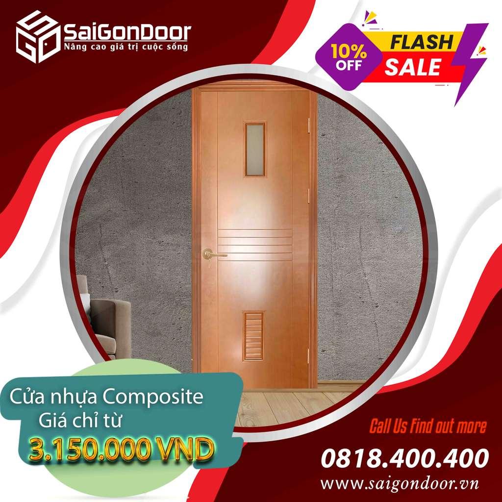SaiGonDoor nơi mua cửa nhựa Composite uy tín hàng đầu tại Việt Nam