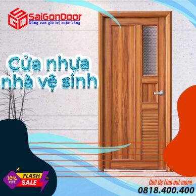 Mẫu cửa nhựa Đài Loan SaiGonDoor