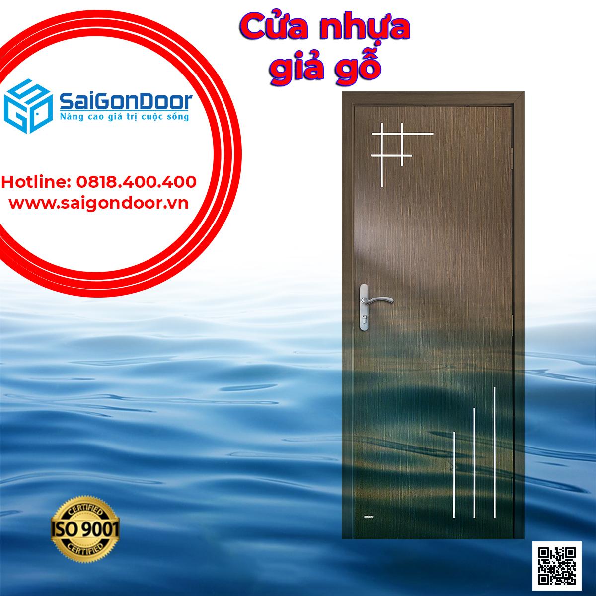 Mẫu cửa nhựa đẹp tại SaiGonDoor