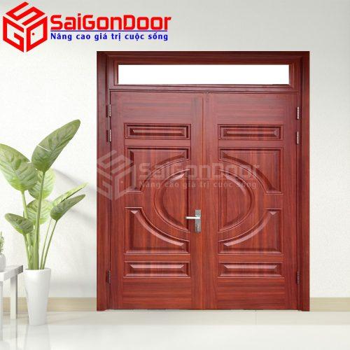 Cửa Thép Vân Gỗ SGD-KM.TVG-4C.1