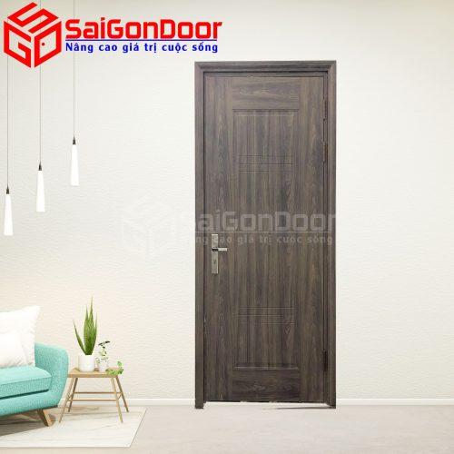 Cửa Thép Vân Gỗ SGD-KM.TVG-1C-13