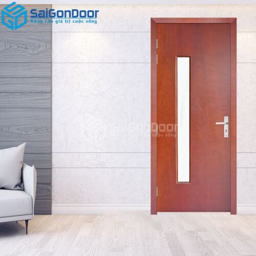 Cửa Gỗ MDF Veneer P1G1-MDFV-SGD