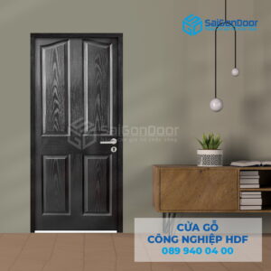 Cửa Gỗ HDF 4A-C14 canh-SGD