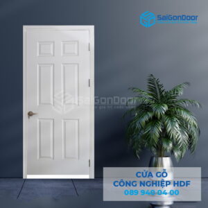 Cửa Gỗ HDF 6A-C1 3-SGD