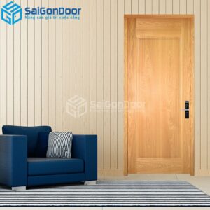Cửa Gỗ HDF Veneer 1B ASH 2-HDFV-SGD