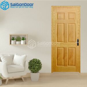Cửa Gỗ HDF Veneer 6A-ASH 2-HDFV-SGD