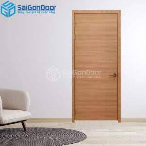 Cửa Gỗ MDF Laminate P1 van ngang 1-MDFL-SGD