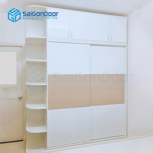 Mẫu tủ quần áo cửa lùa được cung cấp bởi SaiGonDoor Mẫu tủ quần áo cửa lùa được cung cấp bởi SaiGonDoor